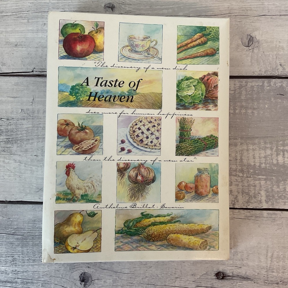 Taste Of Heaven Cookbook Newcastle Christian Church 2001 Oklahoma 3 Ring Binder